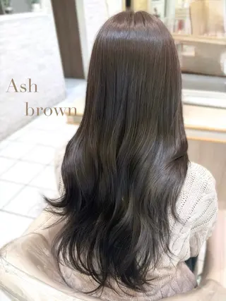 ロング 縮毛矯正/レイヤー カット🎀rikaのヘアスタイル