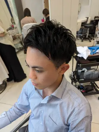 メンズ 髪質改善 カミムラのヘアスタイル