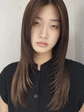 ロング ショート/ウルフ/ ボブ 水野のヘアスタイル