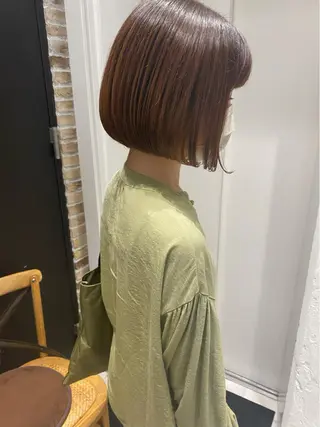 ショート カラー 🌟アレンジが似合う カラー🌟Rumiのヘアスタイル
