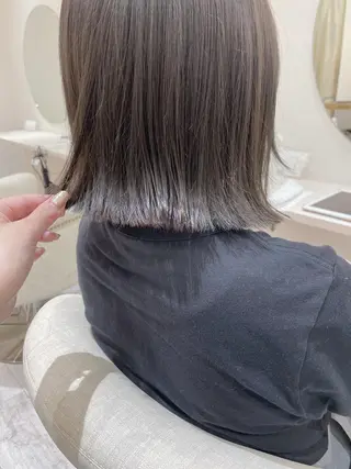 ミディアム Chiho / 梅田 / ボブ/ パーマのヘアスタイル