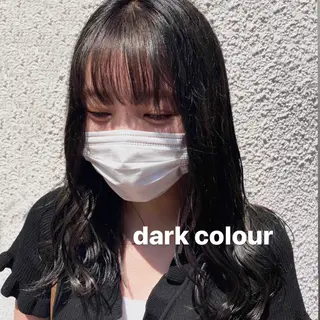 ミディアム ブリーチなしWカラー 🎀韓国ヘア/amiのヘアスタイル