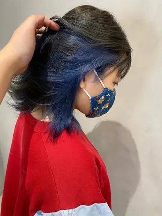 カラー 吹田 駿 髪質改善縮毛矯正のヘアスタイル