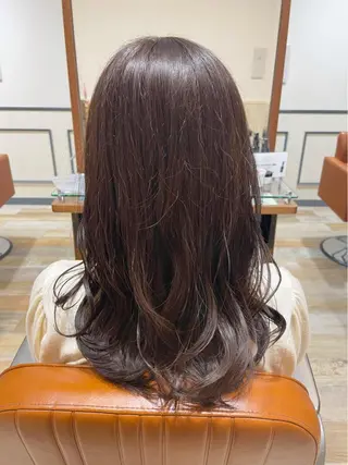 ロング 松島 涼花のヘアスタイル
