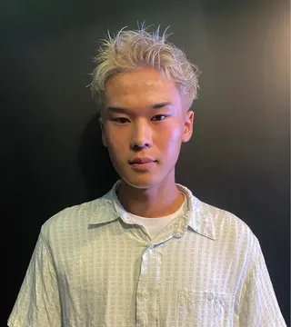 ショート カラー メンズ 松村明門/メンズ カット/メンズパーマのヘアスタイル