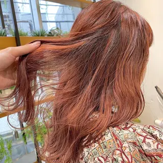 ミディアム カラー ヘアアレンジ 【ダメージレス施術】 【透明感】北村 拓也のヘアスタイル