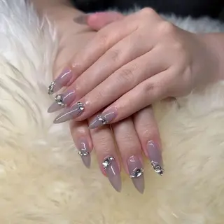 ロング 💜MIYA nail川崎店のネイルデザイン