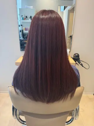 ロング カラー Eleanor spa&treatment 札幌店内にあるシェアサロン【WHITE】所属・シルクハイトーン / 髪質改善🦋MIKUのヘアスタイル