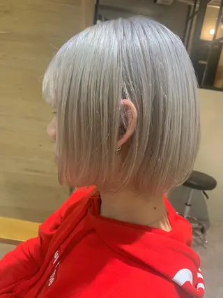 ショート カラー Fuuu《フゥ》所属・シノザキ シンゴのヘアスタイル