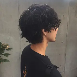 パーマ メンズ 柔らかいcolor 🌿harukaのヘアスタイル