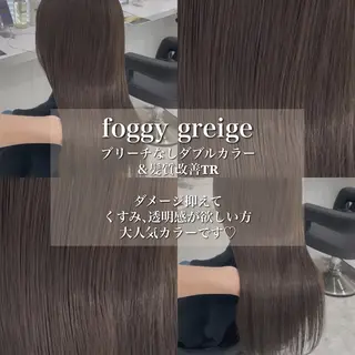 セミロング カラー 🌿透明感赤み消し Keishin🌿のヘアスタイル