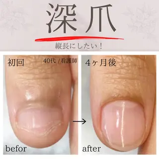 ネイル 自爪育成ネイルサロン ココリュバンのネイルデザイン