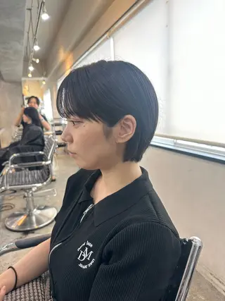 ショート カラー ヘアアレンジ stylist/蛯谷 珠里のヘアスタイル