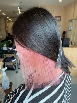 ミディアム 高山 滉太のヘアスタイル