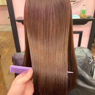 ロング カラー パーマ ✨髪質改善縮毛矯正✨ 宇田川修平のエステ・リラクイメージ