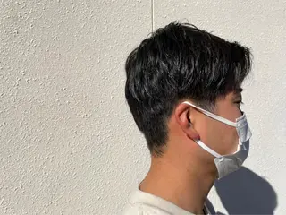 メンズ karin/インナー カラー/北名古屋市のヘアスタイル