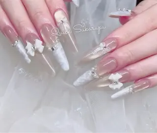 ロング Quick Sukarupu 高田馬場店所属・Quick Sukarupuのネイルデザイン