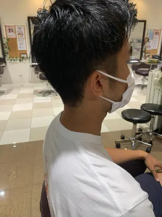 メンズ 永瀬 恵のヘアスタイル