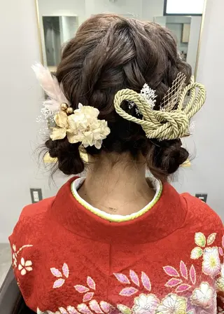 ミディアム ヘアアレンジ 🫧【公式】 Lig.横浜🫧のヘアスタイル