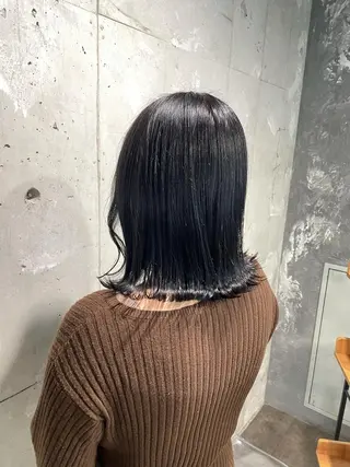 ミディアム カラー ベージュカラー💖 やすひろのヘアスタイル