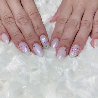 カラー メンズ ネイル Cozy_ ilumのネイルデザイン