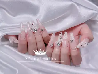 ネイル 長さだし専門店 M2　rikaのネイルデザイン