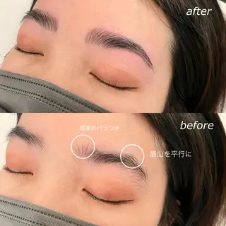 マツエク・マツパ アイブロウ GO TODAY SHAiRE SALON Vellmie店所属・吉祥寺kasumi 🌛eye/browのマツエク・マツパデザイン