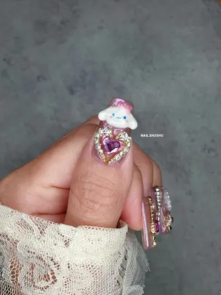 ネイル 3dパーツ/流行り 👧shushu❤️のネイルデザイン