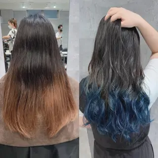 ロング カラー _WHITE 天神店 YUMEKA🐻のヘアスタイル