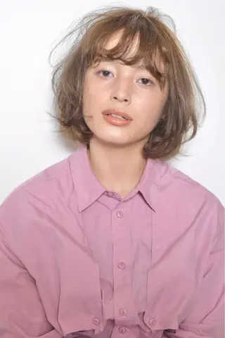 ミディアム カラー パーマ AND THE BRICKS所属・AND THE BRICKS北川珠紀の眉毛・アイブロウイメージ