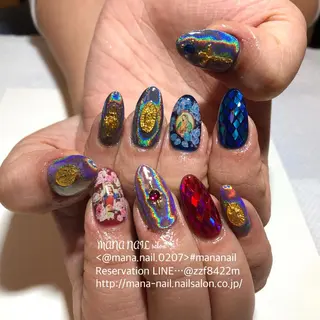 ネイル 廣瀬 真奈美のネイルデザイン