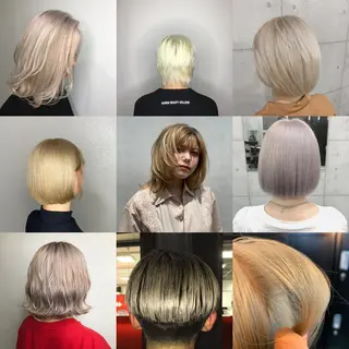 ショート カラー パーマ ヘアアレンジ メンズ キッズ ネイル マツエク・マツパ Hair & make Lamp所属・梅田のブリーチ特化 美容師KAI🥰のヘアスタイル