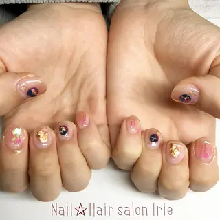 ネイル Hair salon Irie所属・與儀 知佳のネイルデザイン