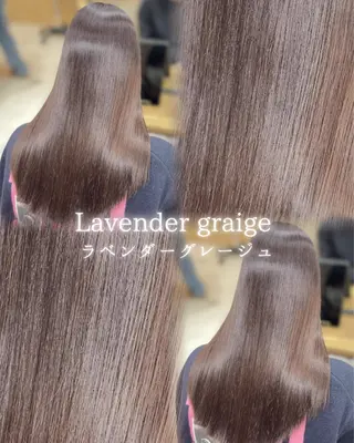 ロング カラー honoka/レイヤ ー/艶感カラー/韓国のヘアスタイル