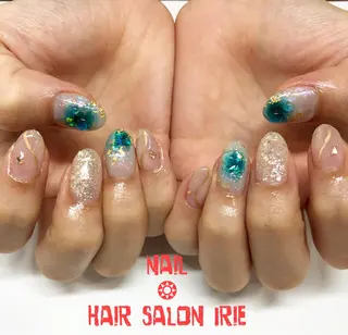 ネイル Hair salon Irie所属・與儀 知佳のネイルデザイン