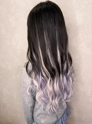 セミロング エクステ＊美髪サロン KR2S河内長野店長のヘアスタイル