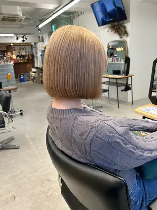 ショート レイヤー・ボブカット ／もえまる🌻のヘアスタイル