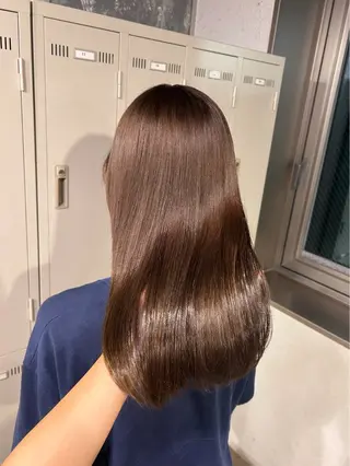 セミロング カラー IS所属・横浜美容室/透明感 カラー/レイヤーのヘアスタイル