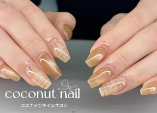 ネイル 神田 ココナッツのネイルデザイン