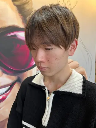 ショート カラー パーマ ヘアアレンジ メンズ キッズ ネイル マツエク・マツパ アイブロウ times salon名駅所属・久木原 ゆりのヘアスタイル