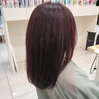 ミディアム 韓国ヘア🇰🇷 レイヤー/芝春樹のヘアスタイル