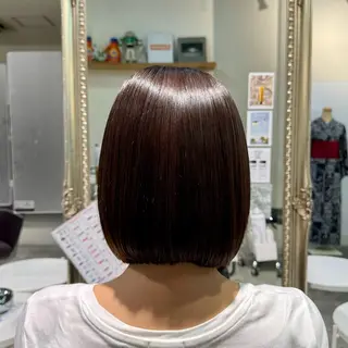 ミディアム カラー ハイトーン/ネイル /ミウ 🌺❤︎のヘアスタイル