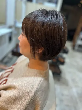ショート ☀️透明感カラー☀️ まなとのヘアスタイル
