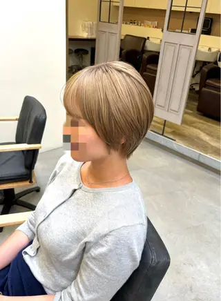 ショート Hair pocket ritta所属・坂田 汐里のヘアスタイル
