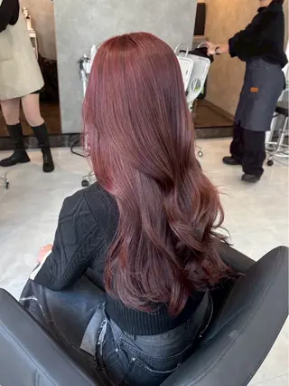 ロング MAHO/透明感カラ ー/髪質改善🍒のヘアスタイル