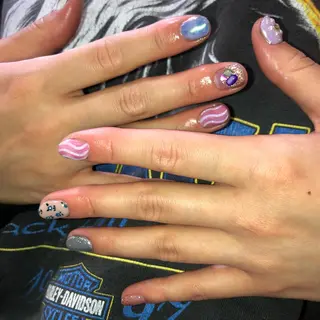 ネイル 新井 ひなののネイルデザイン