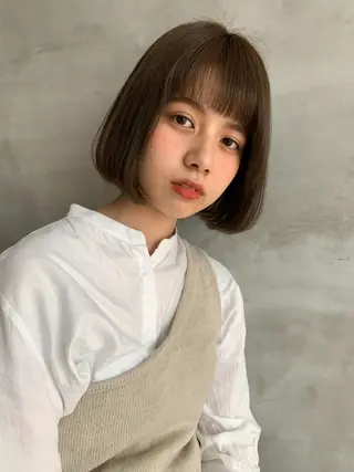 ショート カラー 🍃透明感/デザイン 店長MASARU🍃のヘアスタイル