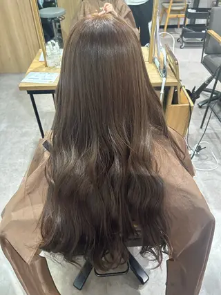 ロング 木村 那奈のヘアスタイル