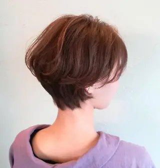 ショート パーマ ohno junのヘアスタイル