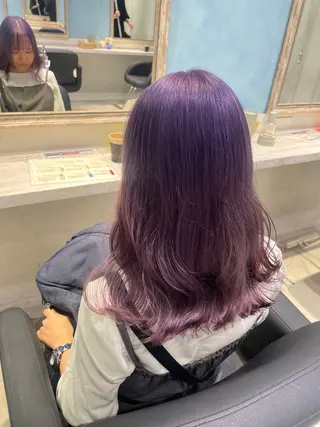 カラー デザインカラー/ ヘアアレンジ/りりかのヘアスタイル